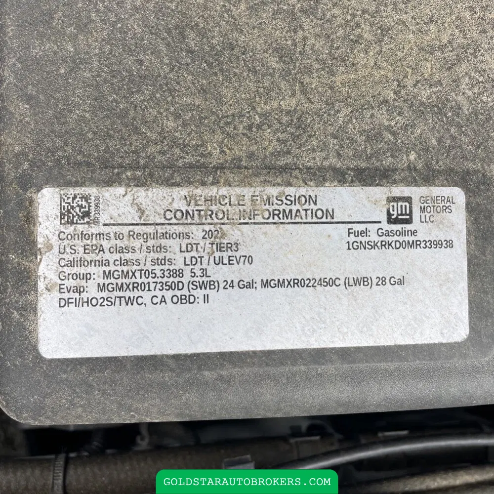 2021 Chevrolet Tahoe RST