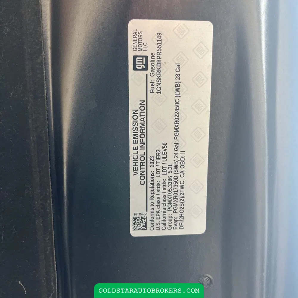 2023 Chevrolet Tahoe RST