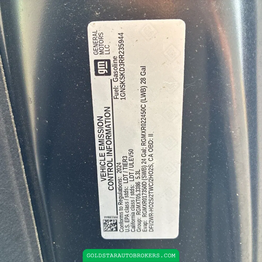 2024 Chevrolet Tahoe Premier