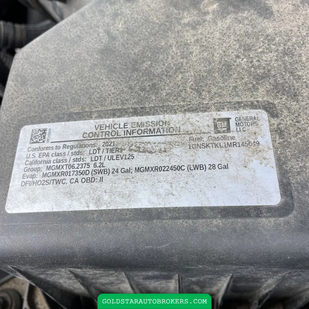 2021 Chevrolet Tahoe High Country