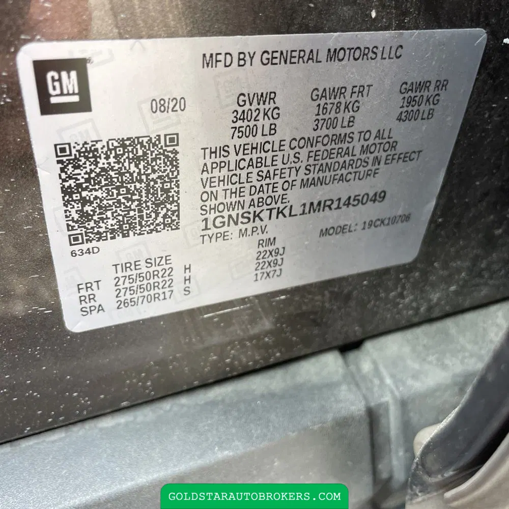 2021 Chevrolet Tahoe High Country