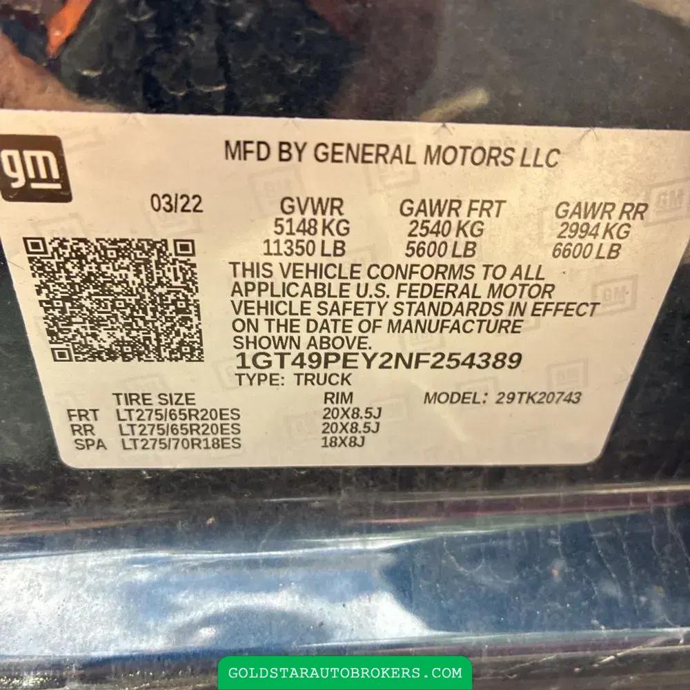 2022 GMC Sierra 2500HD AT4