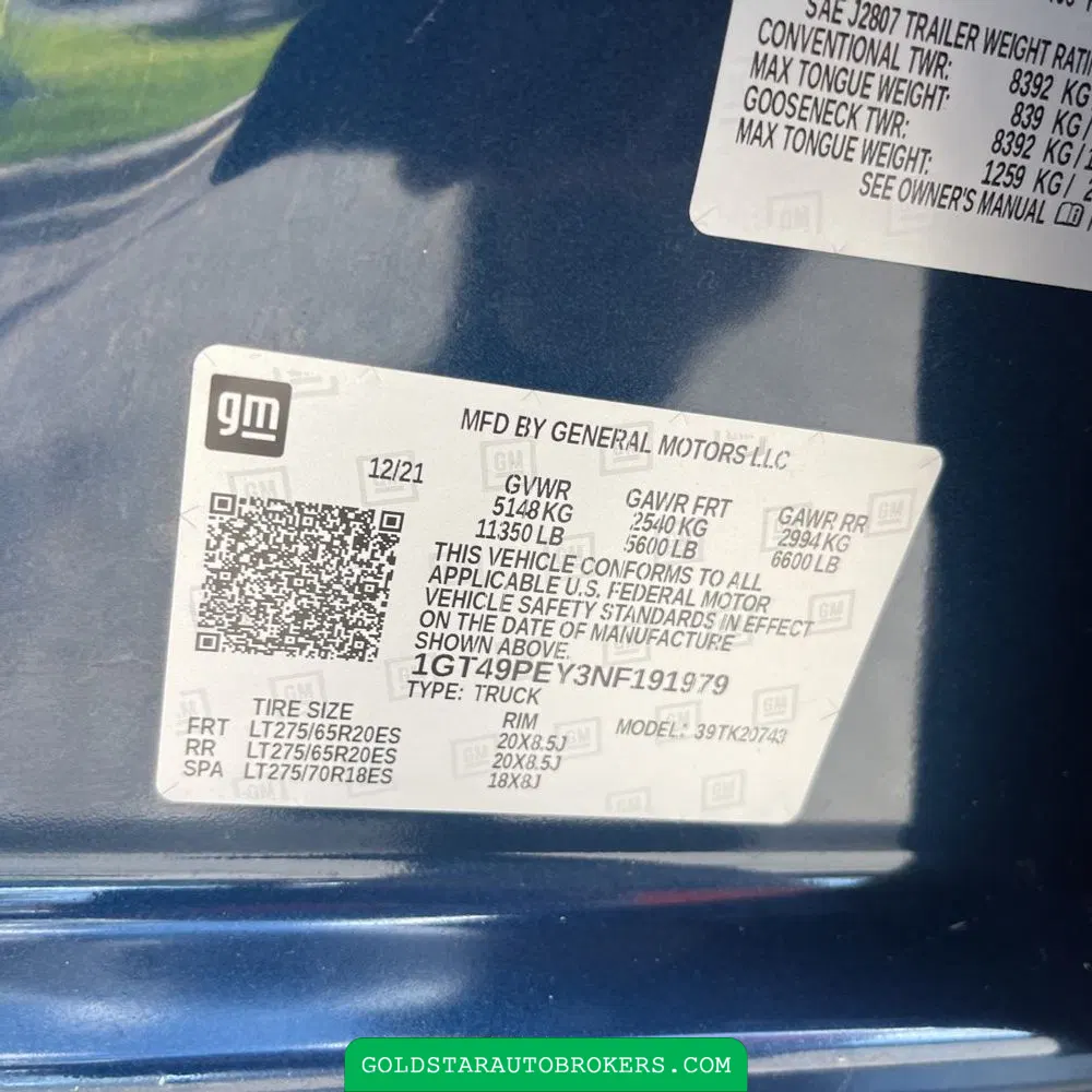2022 GMC Sierra 2500HD AT4
