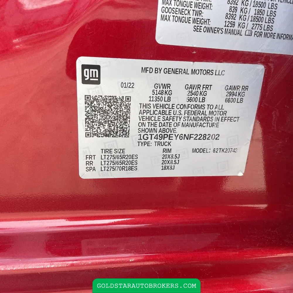 2022 GMC Sierra 2500HD AT4