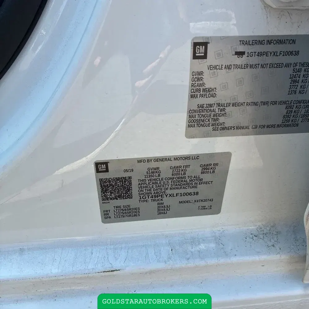 2020 GMC Sierra 2500HD AT4