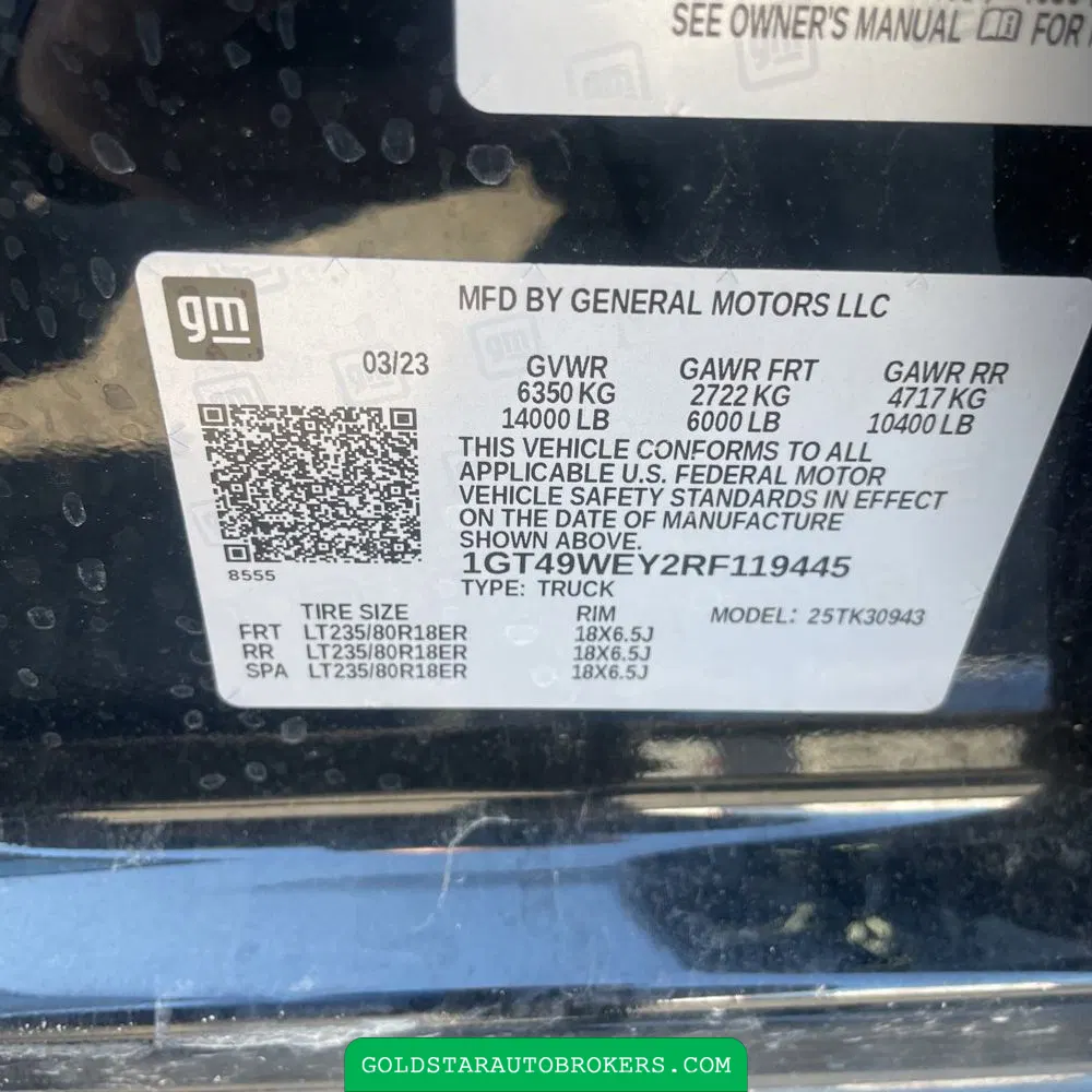 2024 GMC Sierra 3500HD Denali
