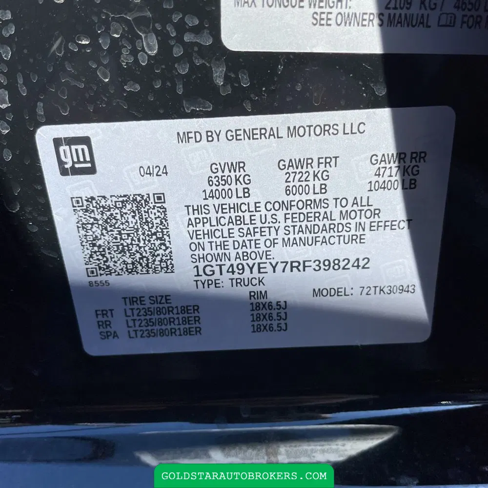 2024 GMC Sierra 3500HD Denali Ultimate