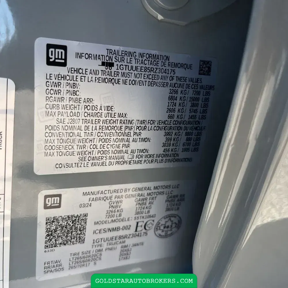 2024 GMC Sierra 1500 AT4