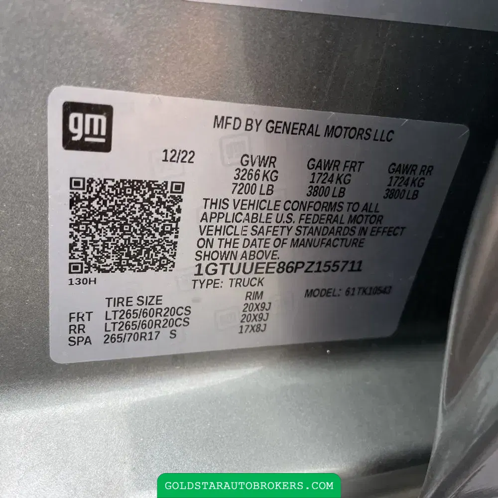 2023 GMC Sierra 1500 AT4