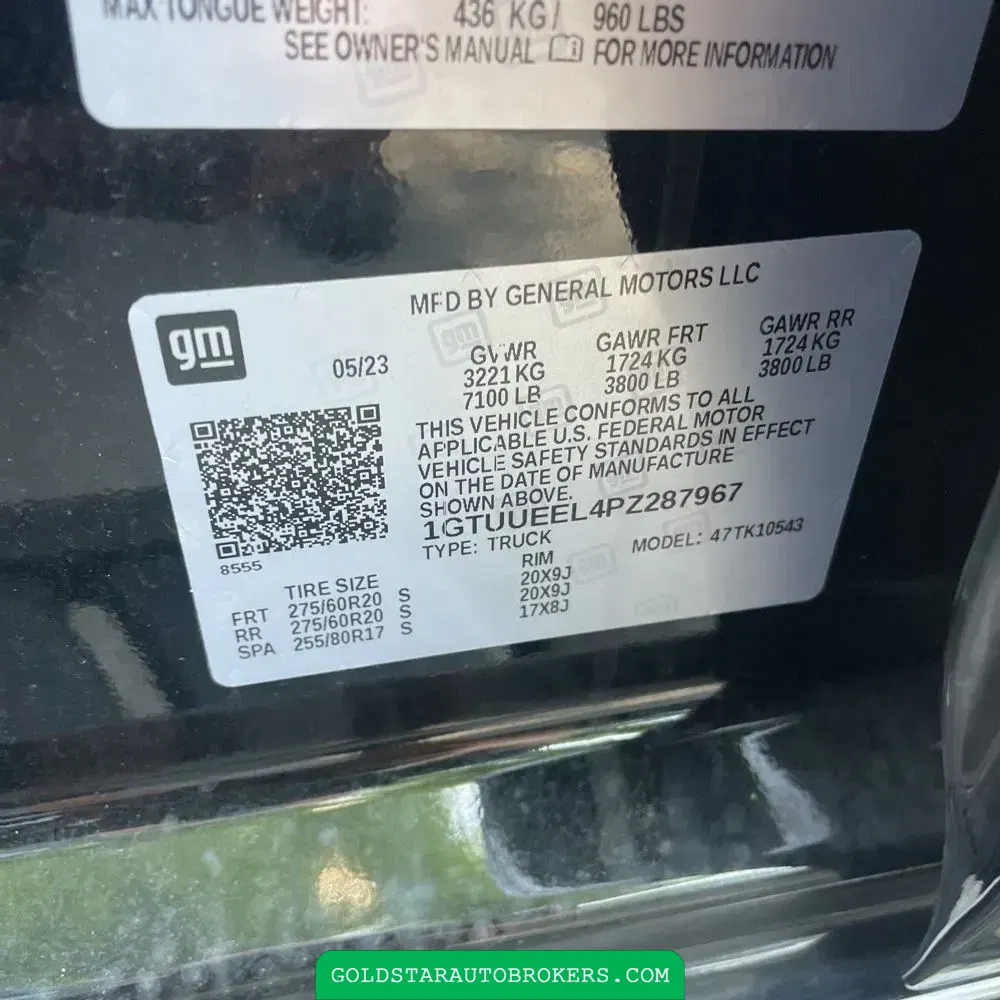 2023 GMC Sierra 1500 AT4