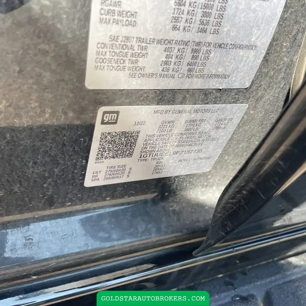 2023 GMC Sierra 1500 AT4