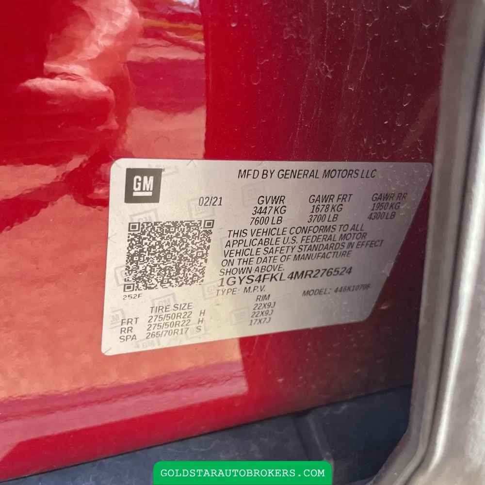 2021 Cadillac Escalade Sport