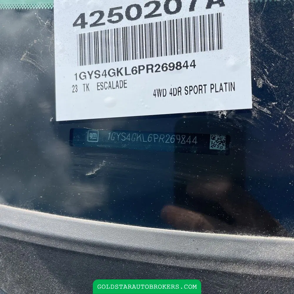 2023 Cadillac Escalade Sport Platinum