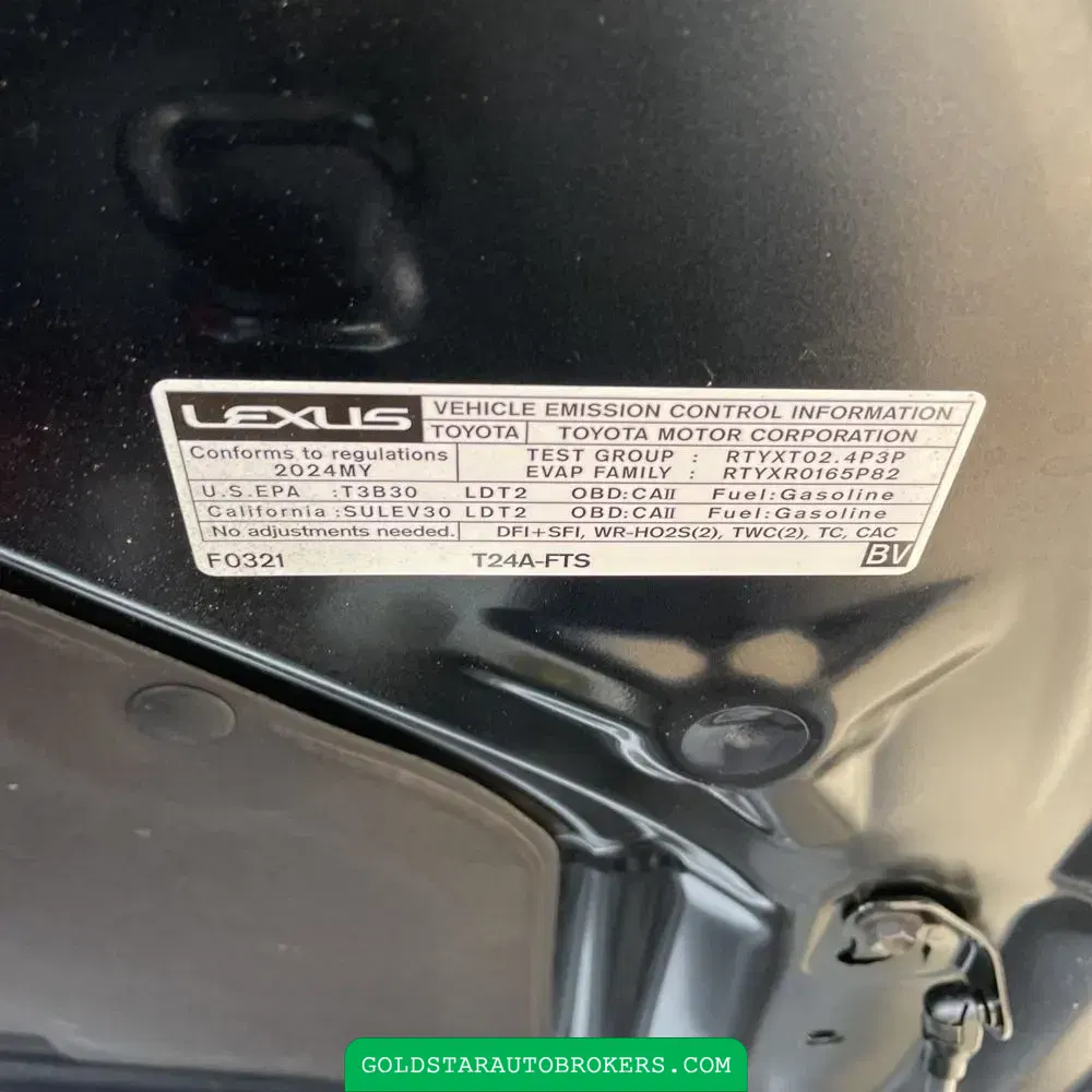 2024 Lexus RX-Series RX350 F SPORT 1