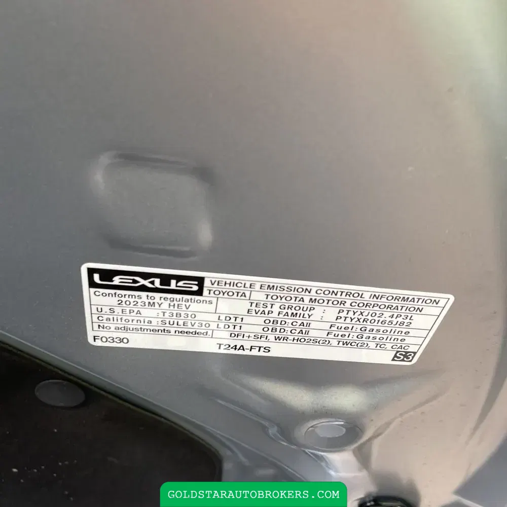 2023 Lexus RX 500h F SPORT Performance