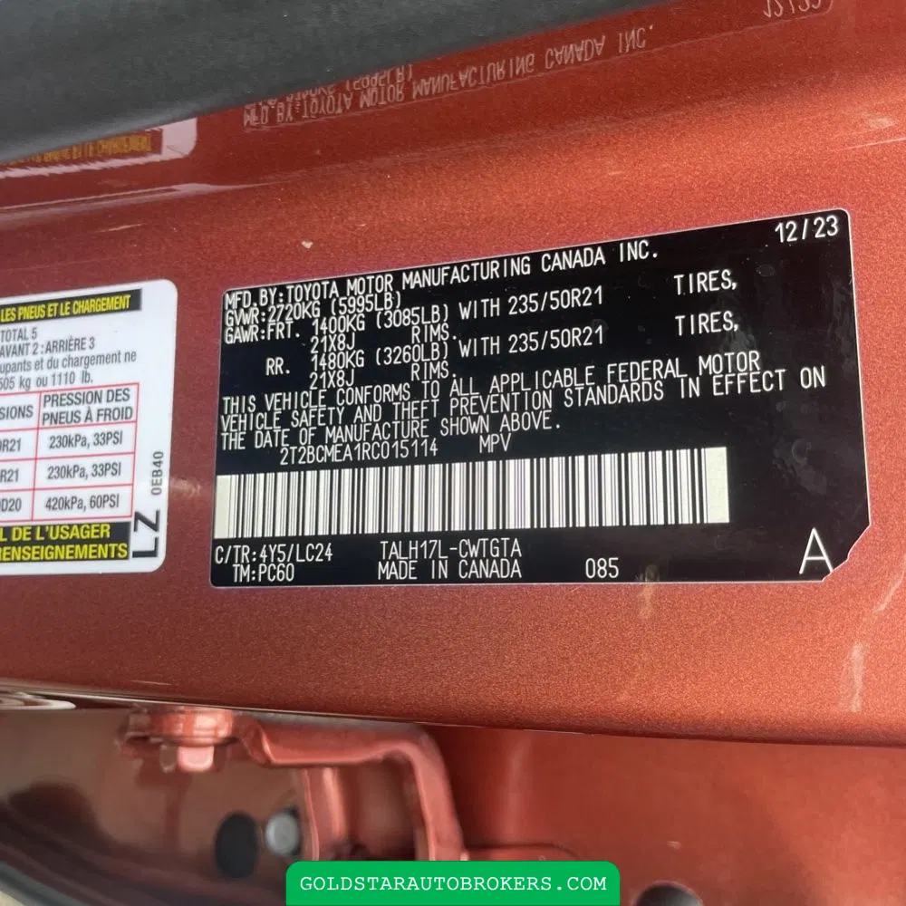 2024 Lexus RX 500h F SPORT Performance
