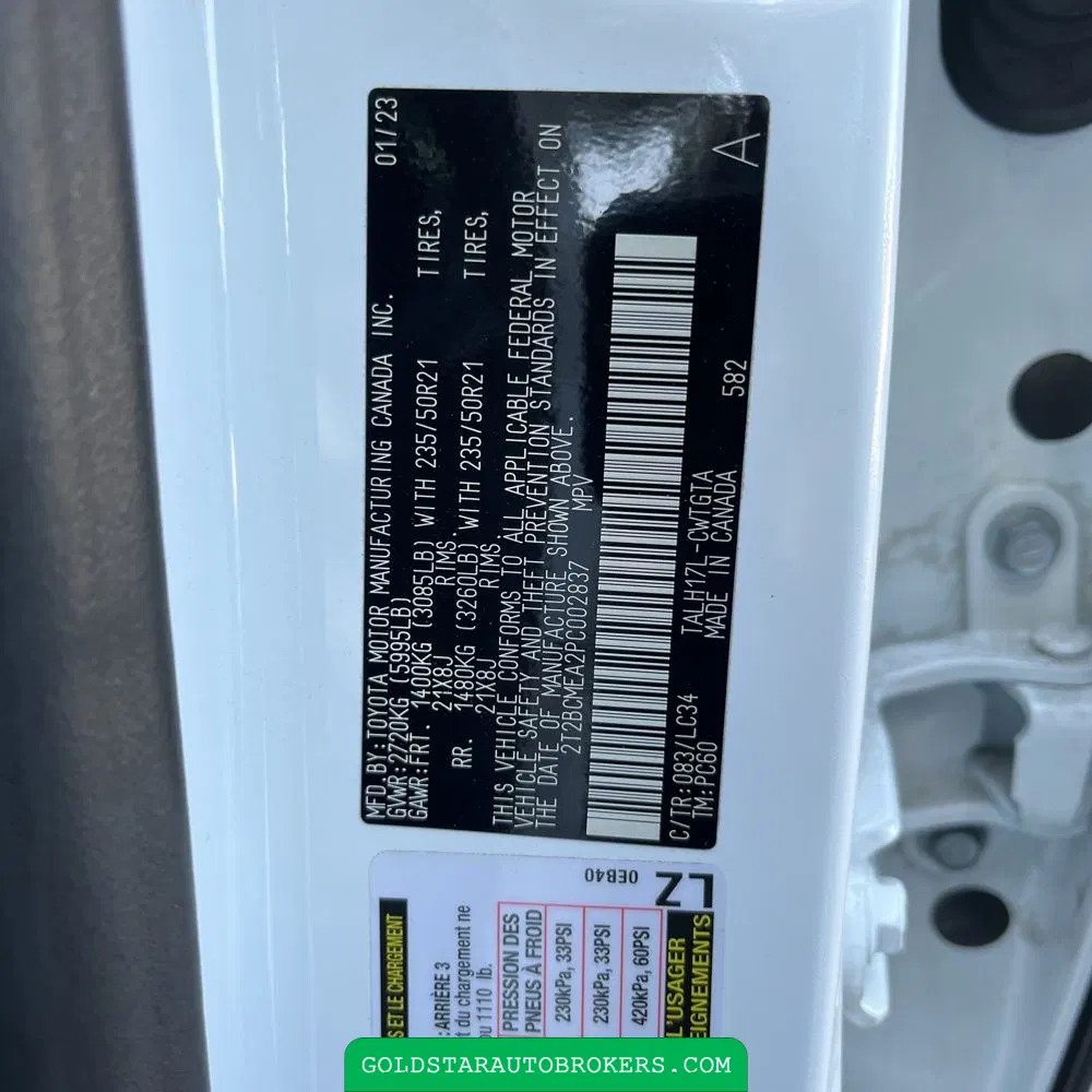 2023 Lexus RX 500h F SPORT Performance