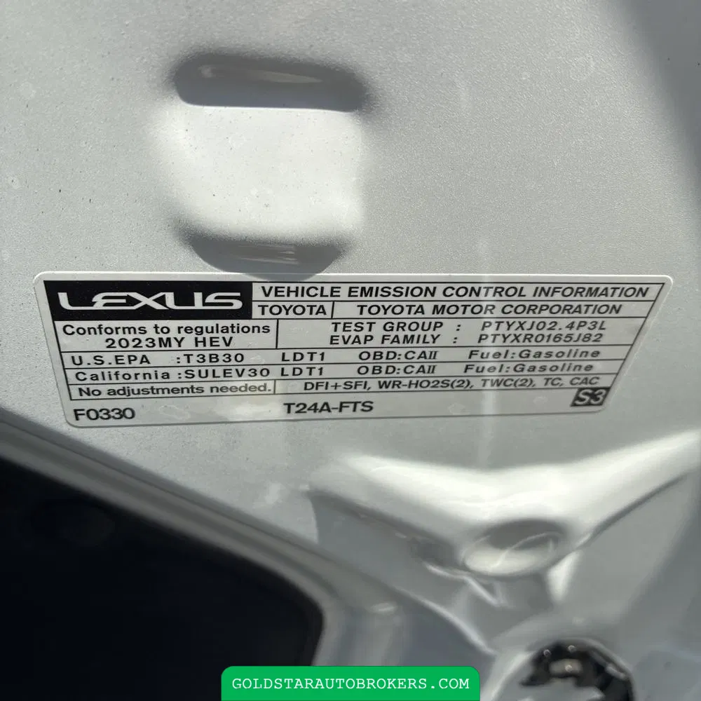 2023 Lexus RX 500h F SPORT Performance