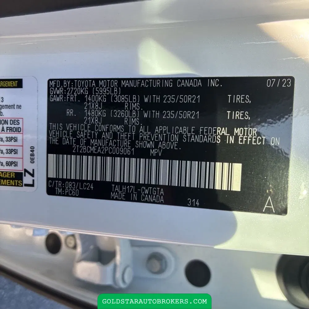 2023 Lexus RX 500h F SPORT Performance