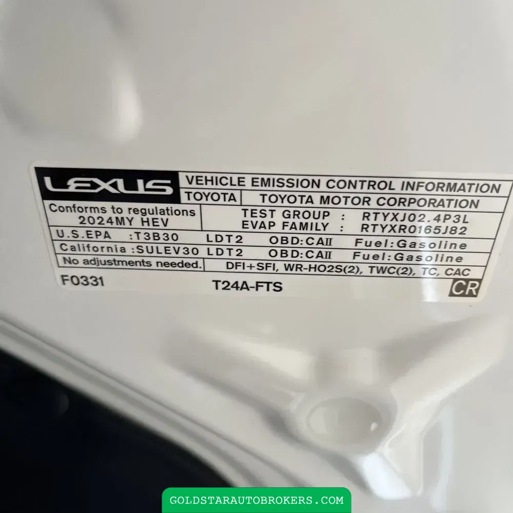 2024 Lexus RX 500h F SPORT Performance