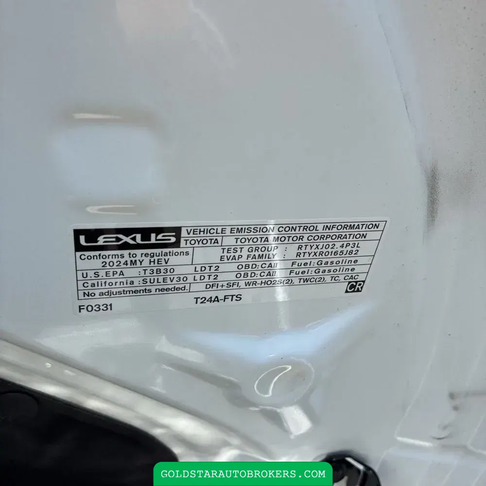 2024 Lexus RX 500h F SPORT Performance
