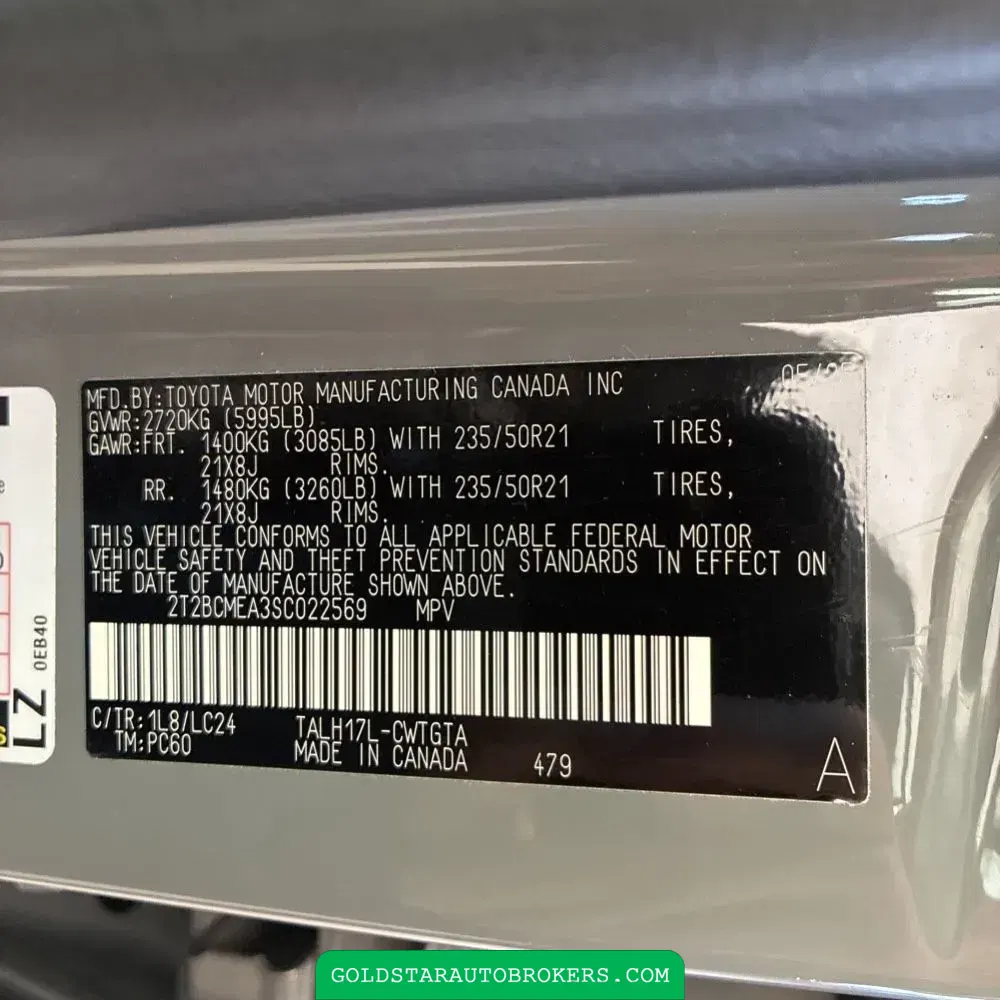 2025 Lexus RX 500h F SPORT Performance