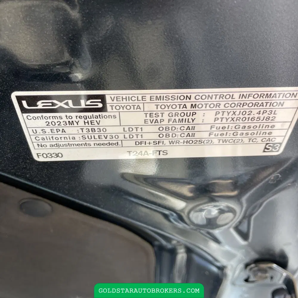 2023 Lexus RX 500h F SPORT Performance