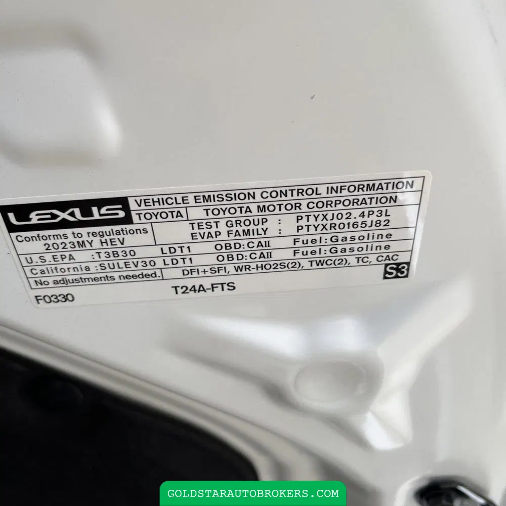2023 Lexus RX 500h F SPORT Performance