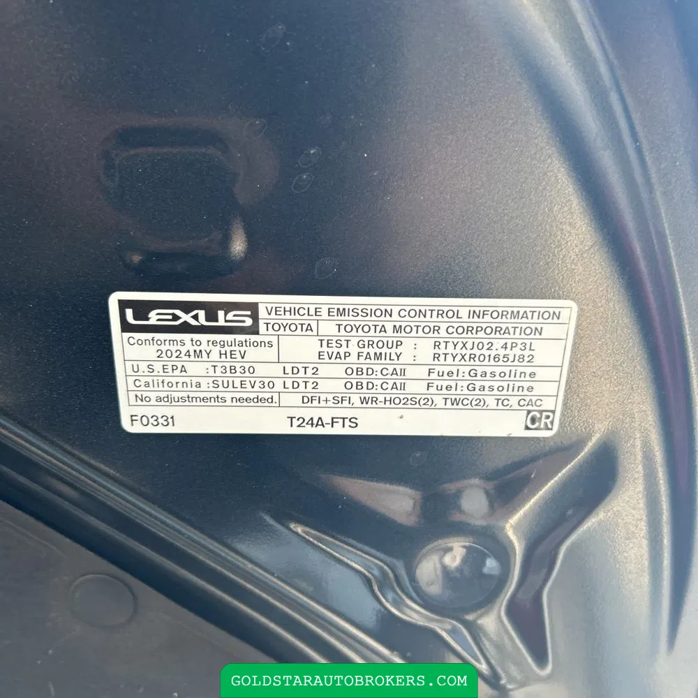 2024 Lexus RX 500h F SPORT Performance