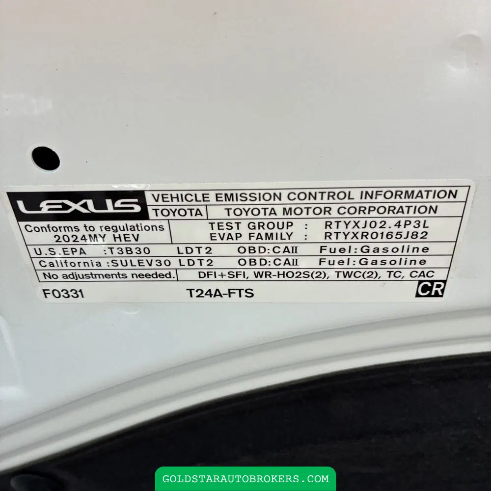 2024 Lexus RX 500h F SPORT Performance