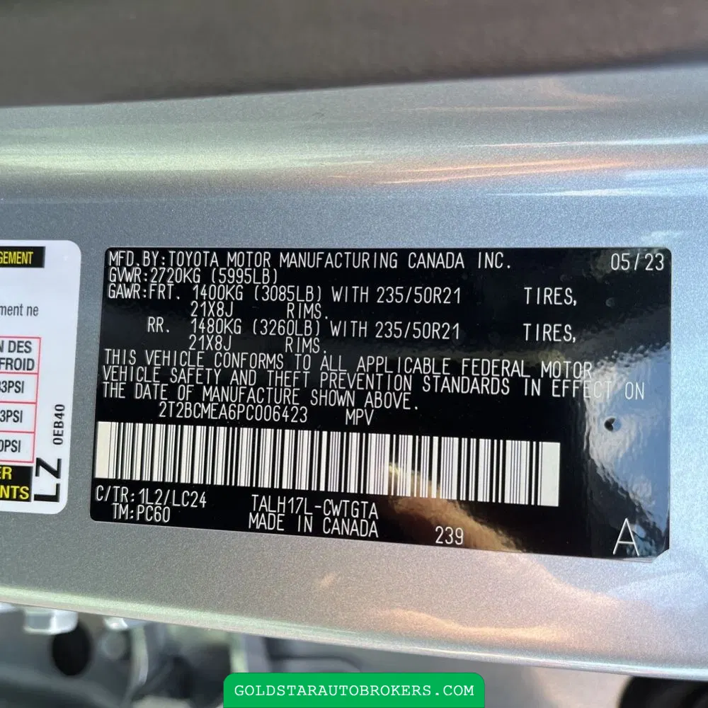 2023 Lexus RX 500h F SPORT Performance