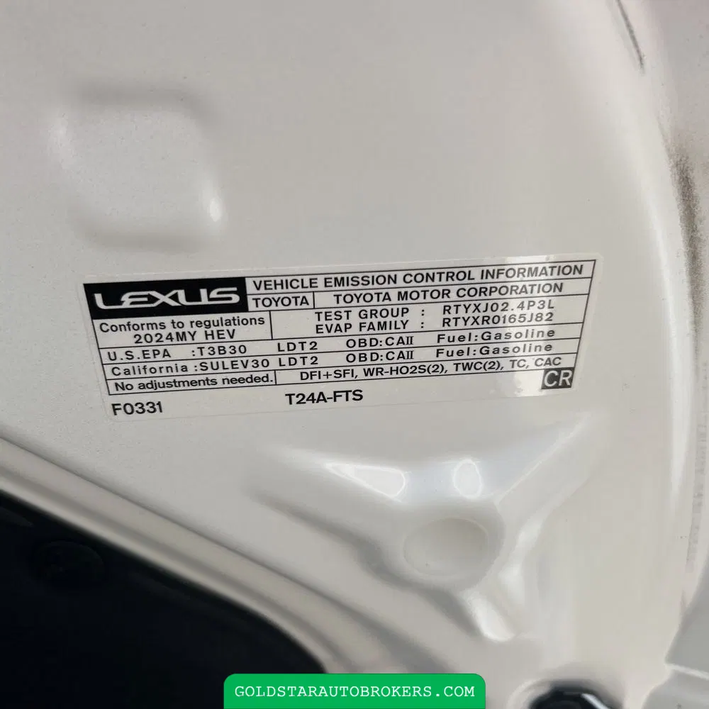 2024 Lexus RX 500h F SPORT Performance