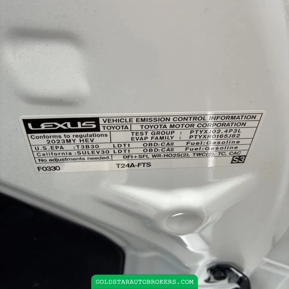 2023 Lexus RX 500h F SPORT Performance