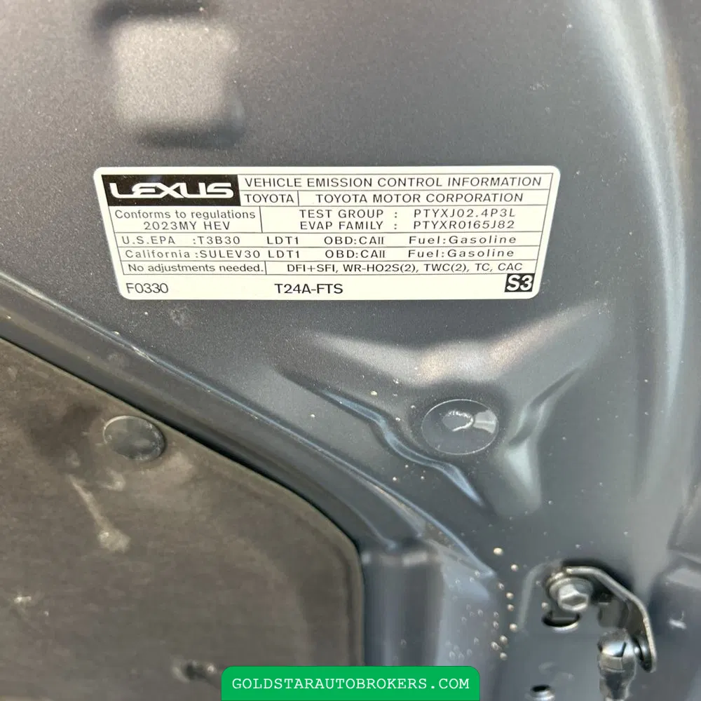 2023 Lexus RX 500h F SPORT Performance