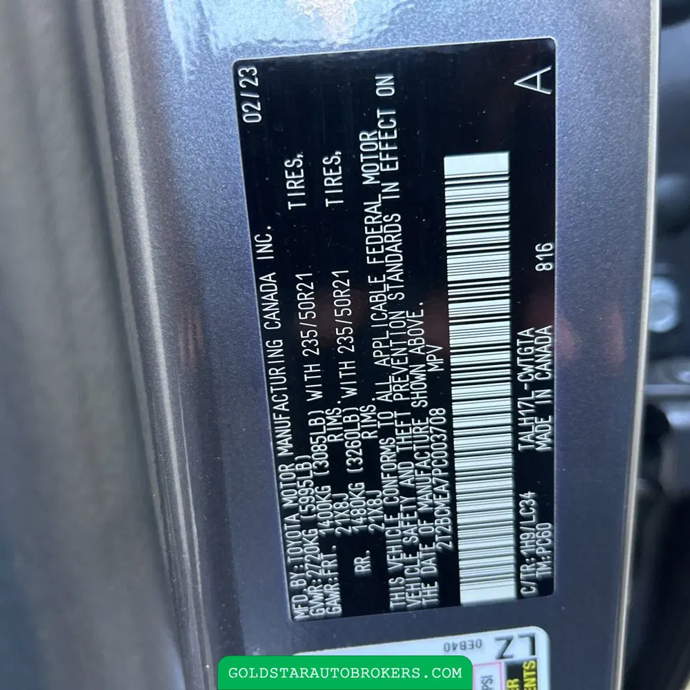2023 Lexus RX 500h F SPORT Performance