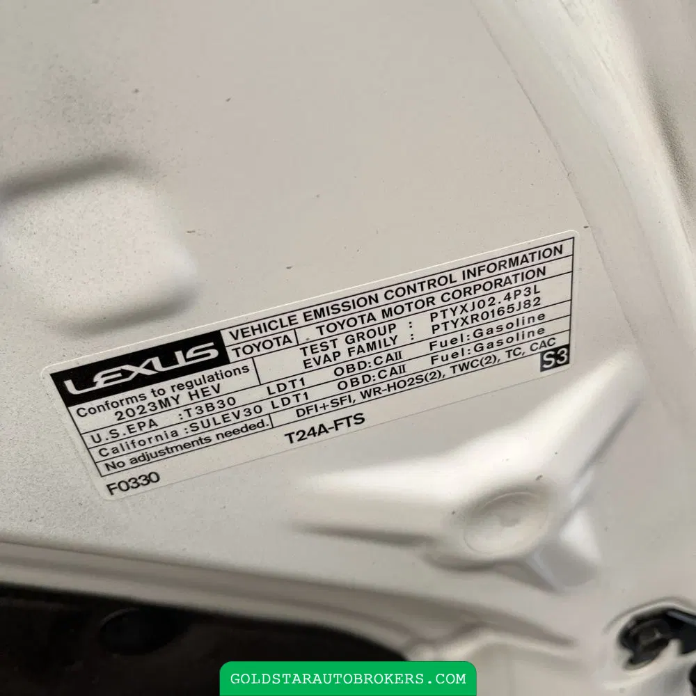 2023 Lexus RX 500h F SPORT Performance
