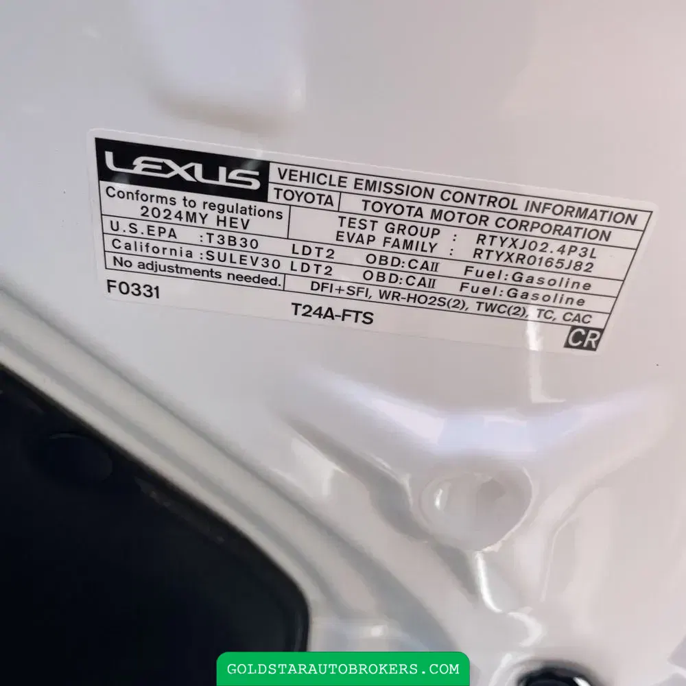 2024 Lexus RX 500h F SPORT Performance