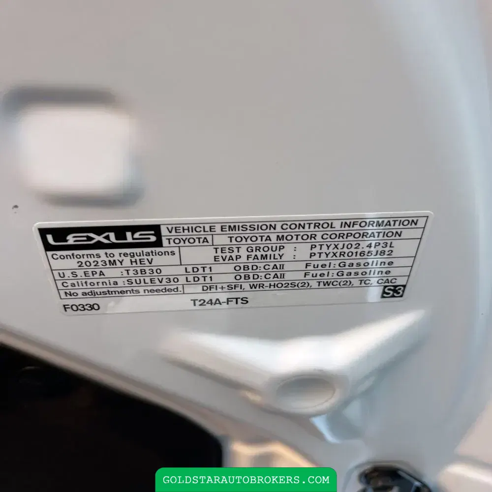 2023 Lexus RX 500h F SPORT Performance