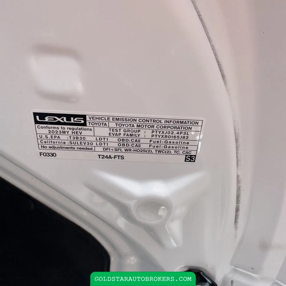 2023 Lexus RX 500h F SPORT Performance