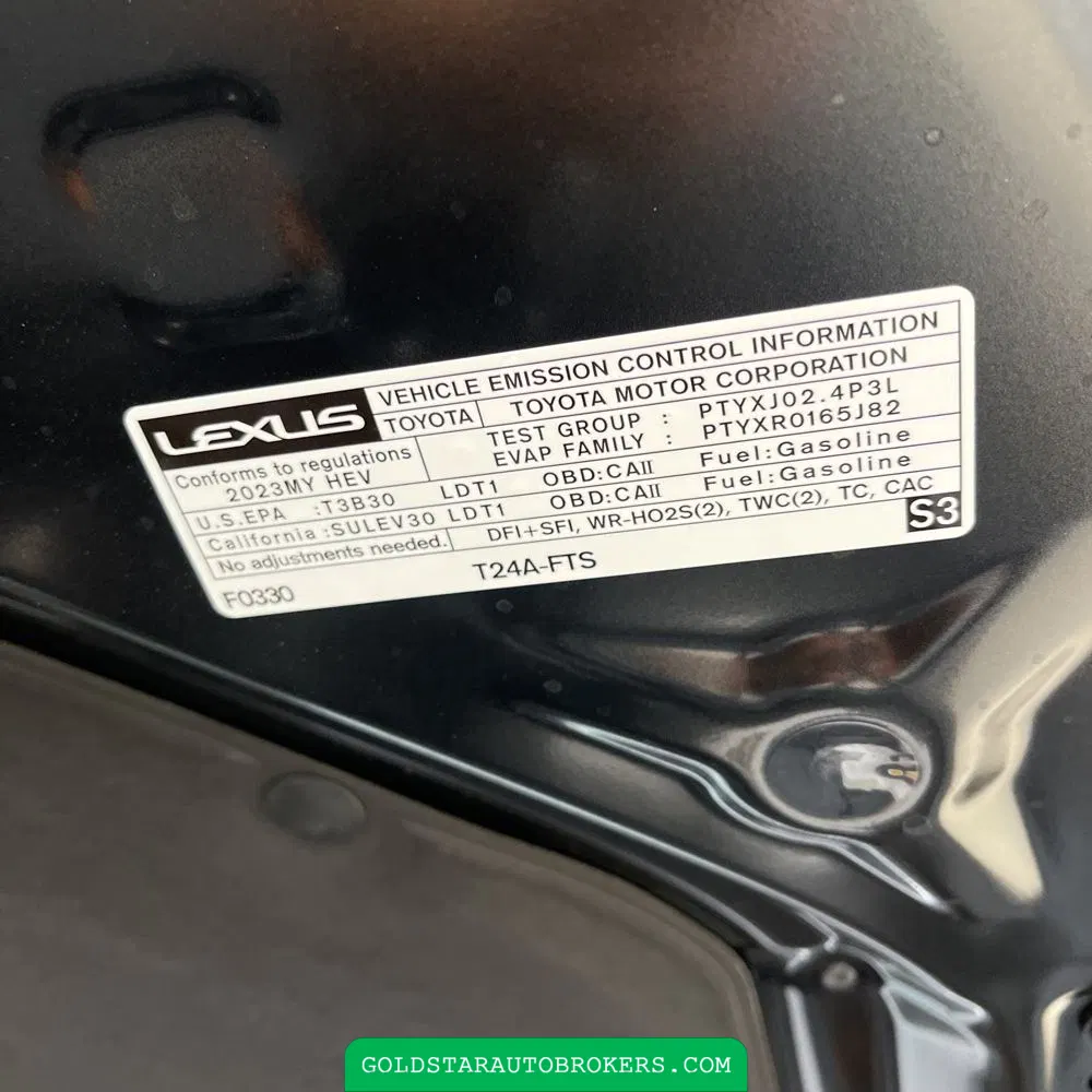 2023 Lexus RX 500h F SPORT Performance