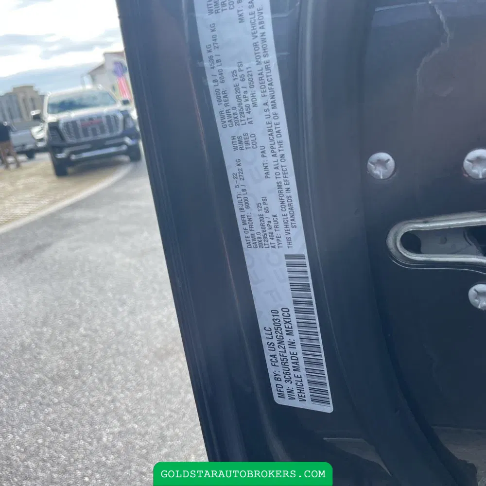2022 Ram 2500 Laramie