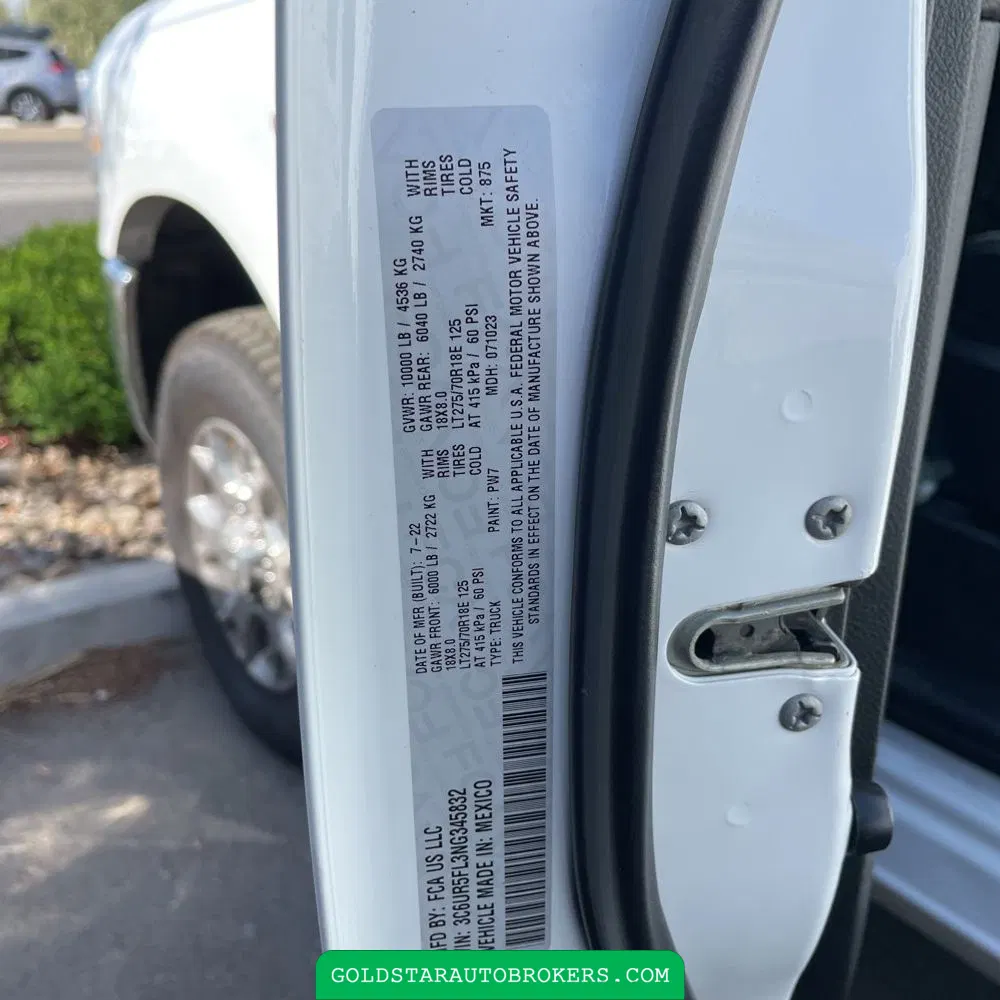 2022 Ram 2500 Laramie