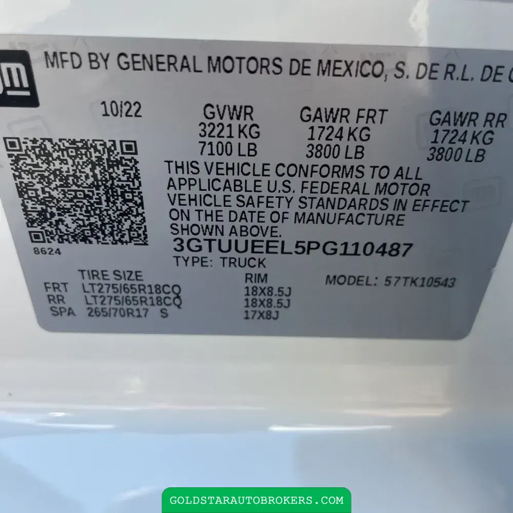 2023 GMC Sierra 1500 AT4