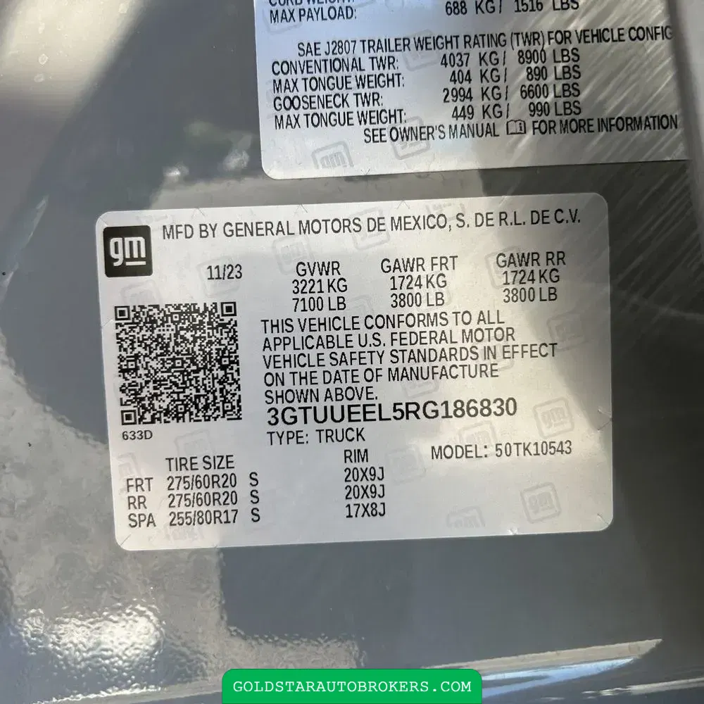 2024 GMC Sierra 1500 AT4