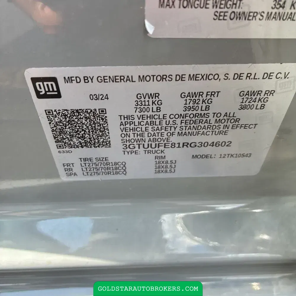 2024 GMC Sierra 1500 AT4X