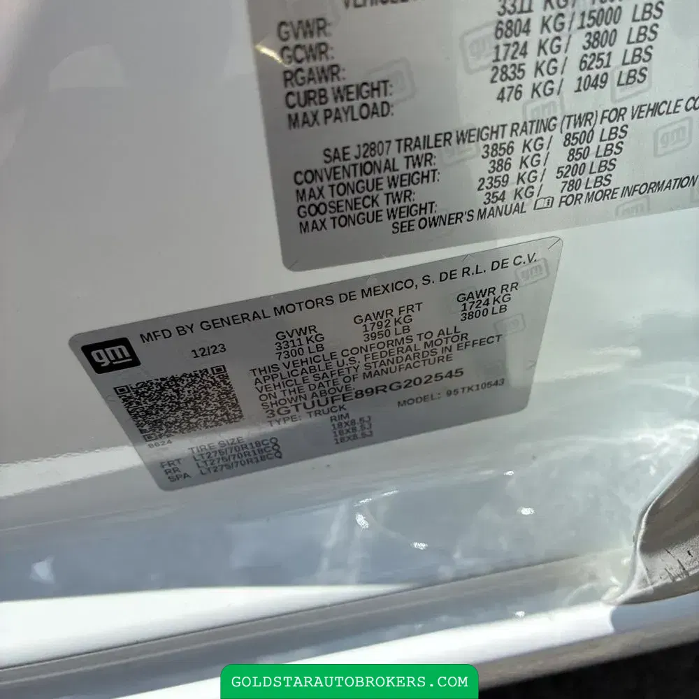 2024 GMC Sierra 1500 AT4X