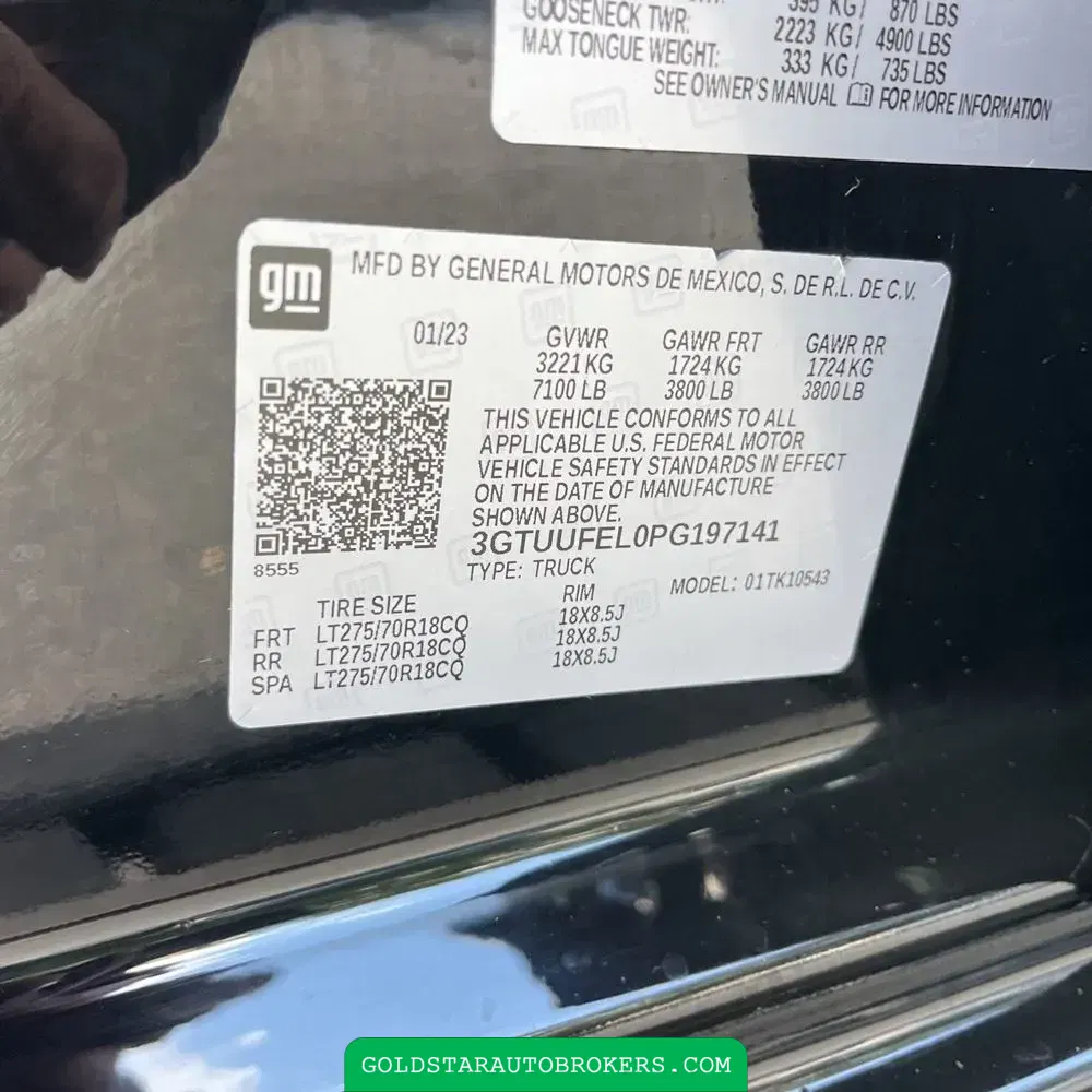 2023 GMC Sierra 1500 AT4X