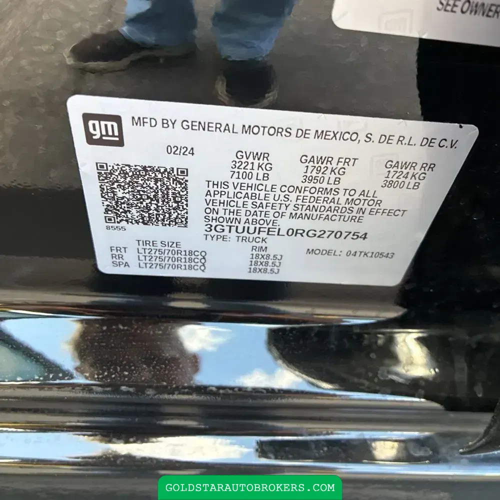 2024 GMC Sierra 1500 AT4X