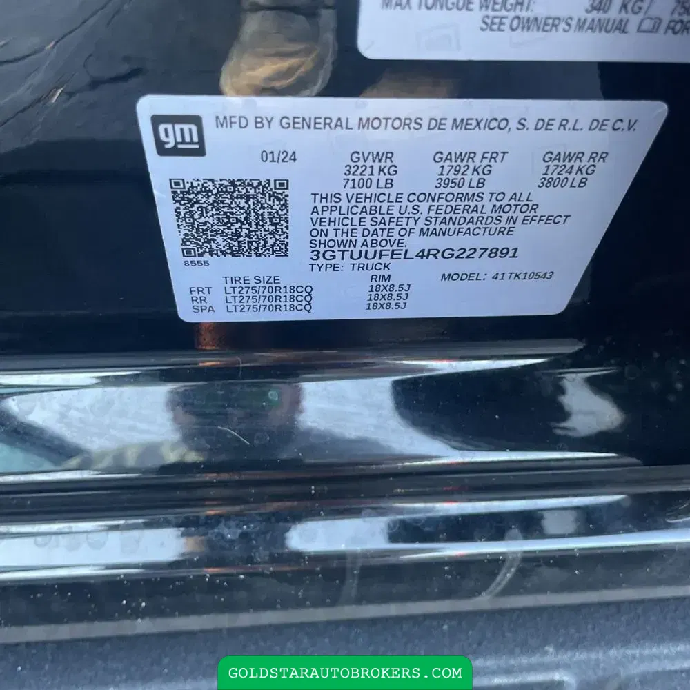 2024 GMC Sierra 1500 AT4X