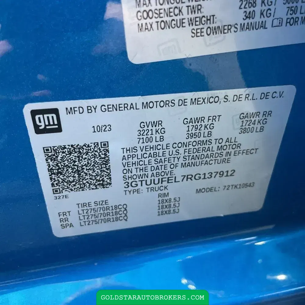 2024 GMC Sierra 1500 AT4X